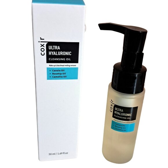 COXIR Ultra Hyaluronic Cleansing Oil Bottle NIB Exp 2027 K-Beauty - Picture 2 of 13